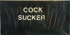 Betty Tompkins Cock Sucker, 2015