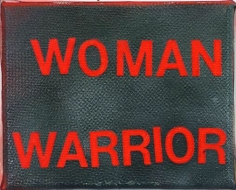 Betty Tompkins Woman Warrior, 2015