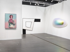 Installation view of booth 130