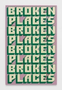 Andrew Brischler Broken Places (Green Wall), 2019