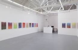 Installation view of Andrew Brischler &quot;Lonely Planet&quot;