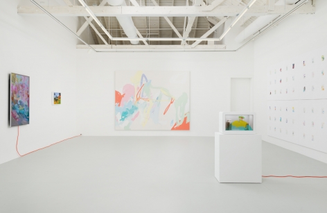 Installation view of Michael Manning Cheap Vacation