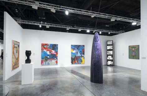 Installation view of booth F26