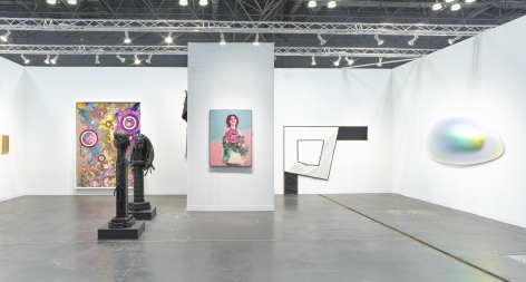 Installation view of booth 130