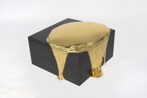 Nancy Lorenz Gold Pour Box, 2021